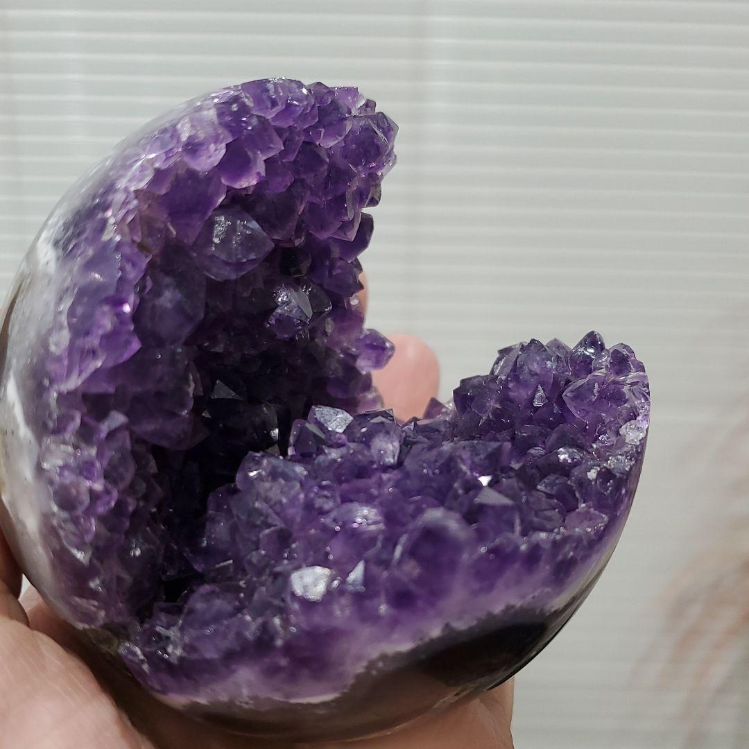 高品質！笑口アメジスト  ブラジル産