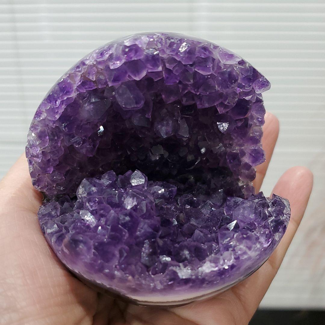 高品質！笑口アメジスト  ブラジル産
