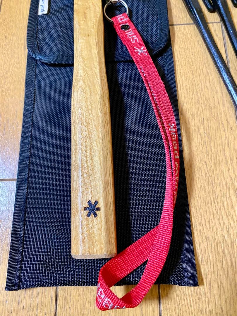 スノーピーク ペグハンマー Pro.C ペグ 40×8本 30×10本 ケース付