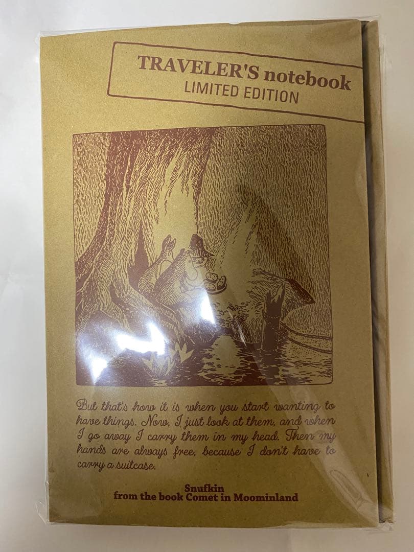 トラベラーズノート✨限定　ムーミン　彗星✨ブルー