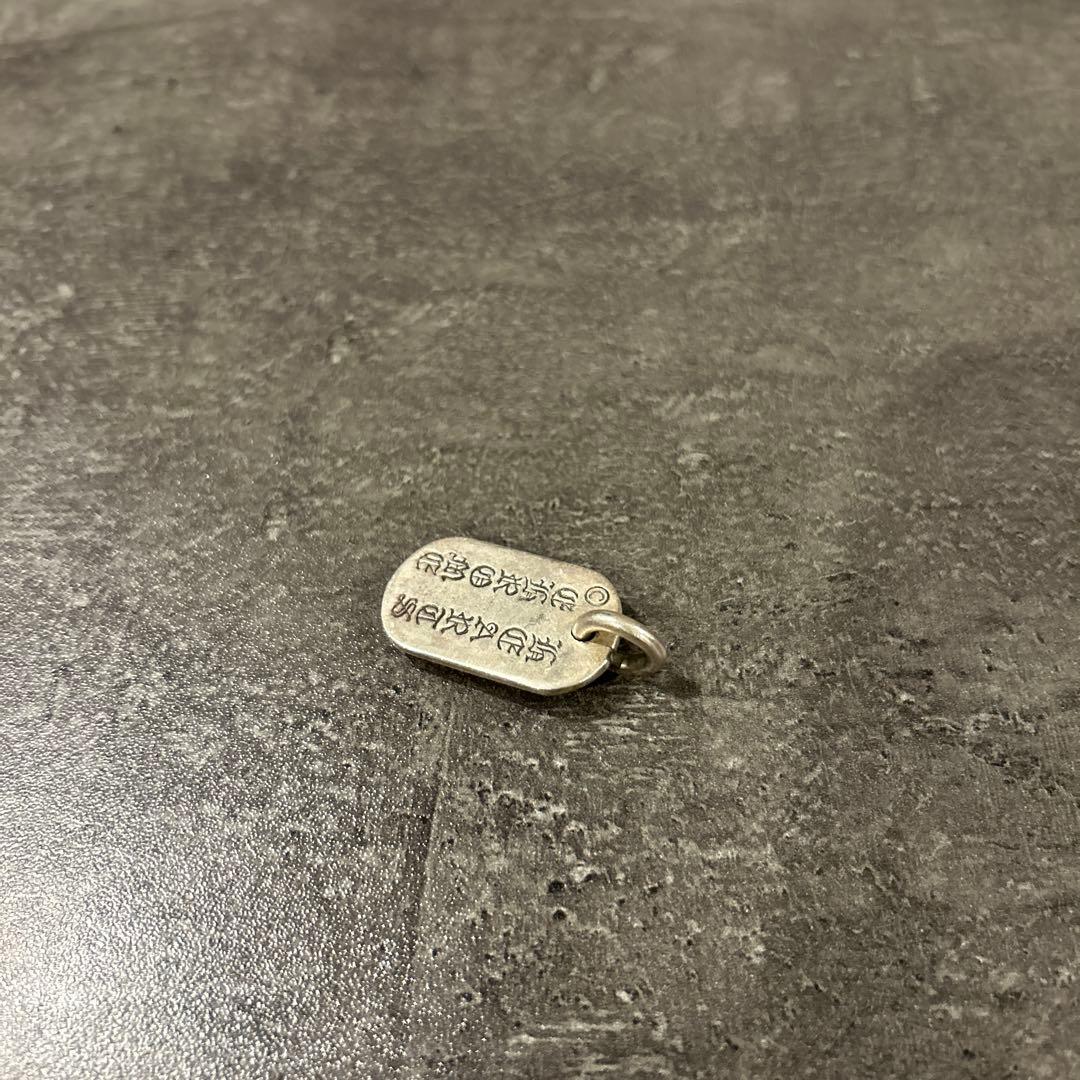 トーマスクロムハーツ　レイズドセメタリードッグタグ　ビンテージ　NYC限定