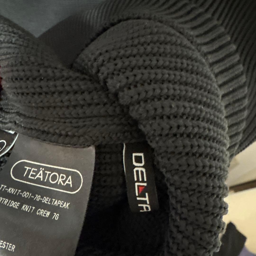 期間限定値下げ　teatora カートリッジニット　7g ブラック　サイズ4