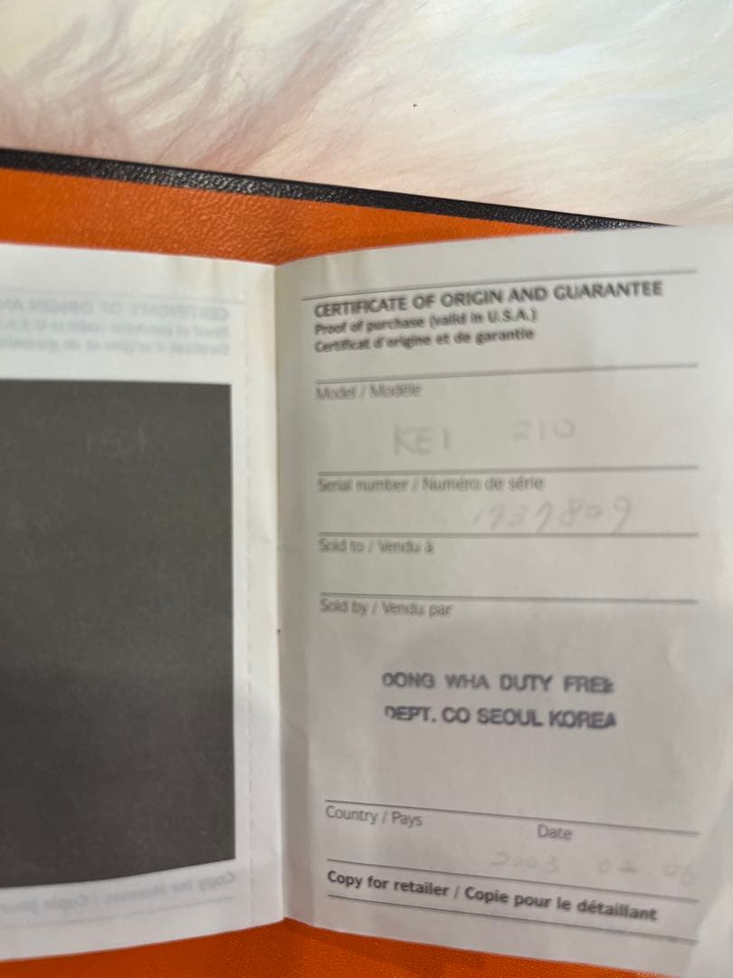 C*a様 HERMES ケリーウォッチ　ドゥーブル　ピンク×シルバー金具