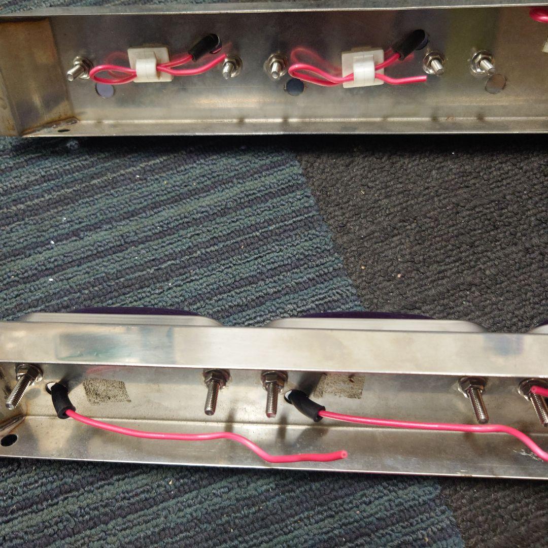 4連　車高灯　角マーカー　パープル　板橋用品　デコトラ　アートトラック