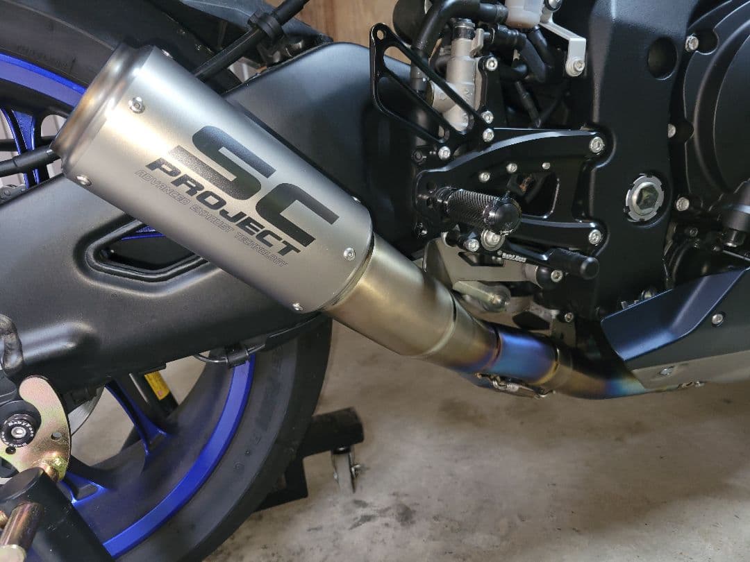 YZF-R1(年式15～25)SC PROJECT CR-T フルチタンマフラー