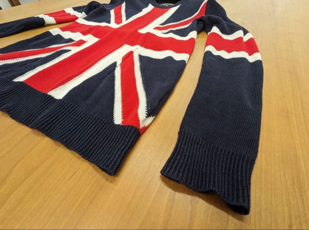 トップス Balmain 16ss UNION JACK sweater