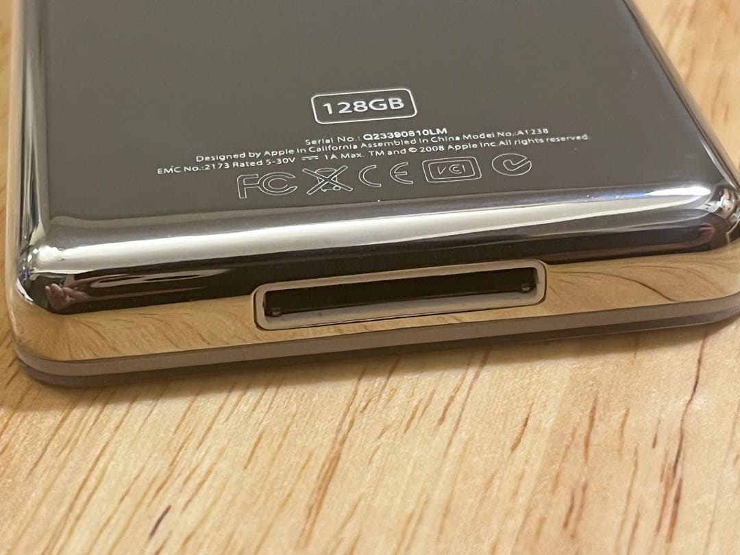 iPod Video 第5世代 128GB SD化 電池2200mAh 新外装