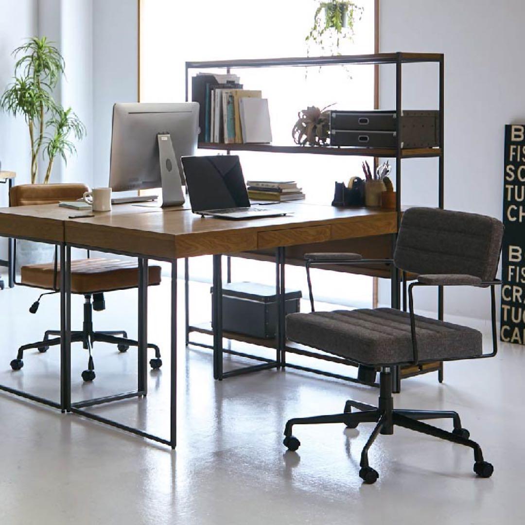 【匿名配送&送料込み】CRASH GATE デスクチェア 椅子 ブラック