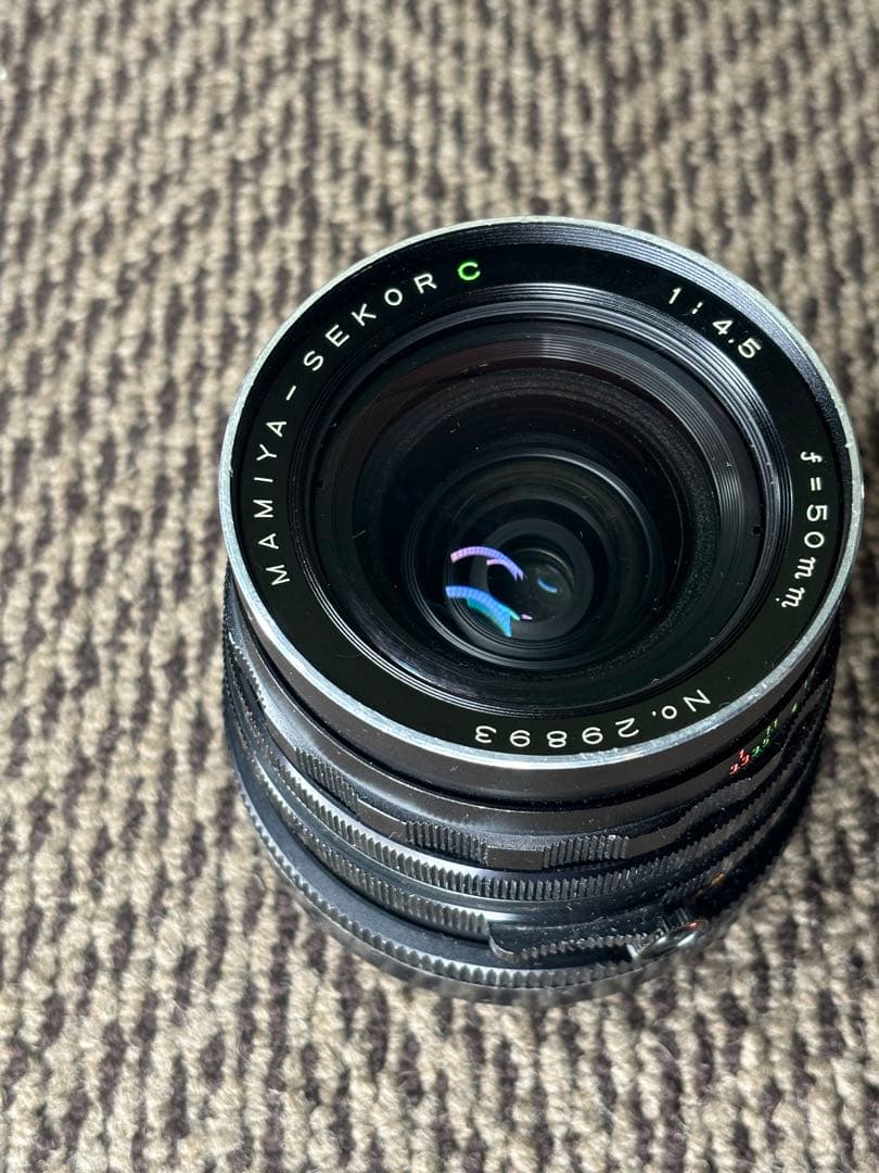 マミヤ C 50mm F/4.5 Wide Angle Lens 3358