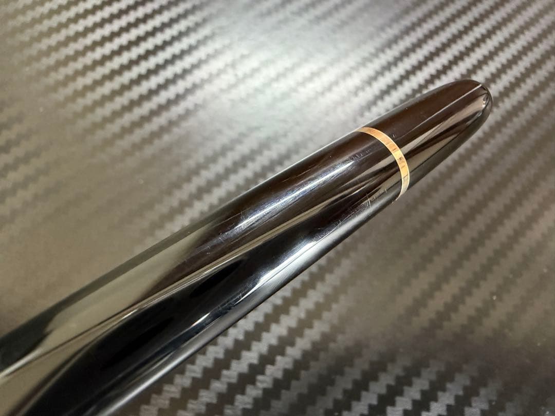 美品 モンブラン マイスターシュテュック 144 ブラック 中白 M 万年筆