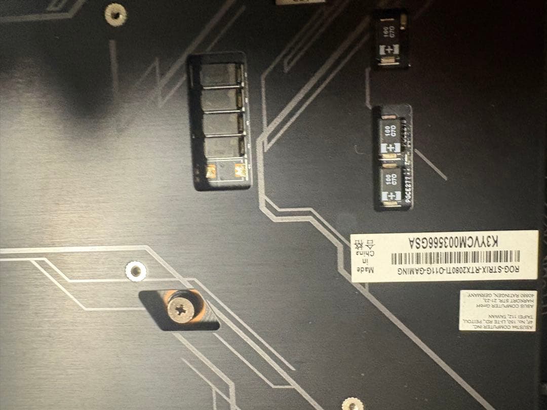 ASUS ROG STRIX グラフィックボード　2080Ti