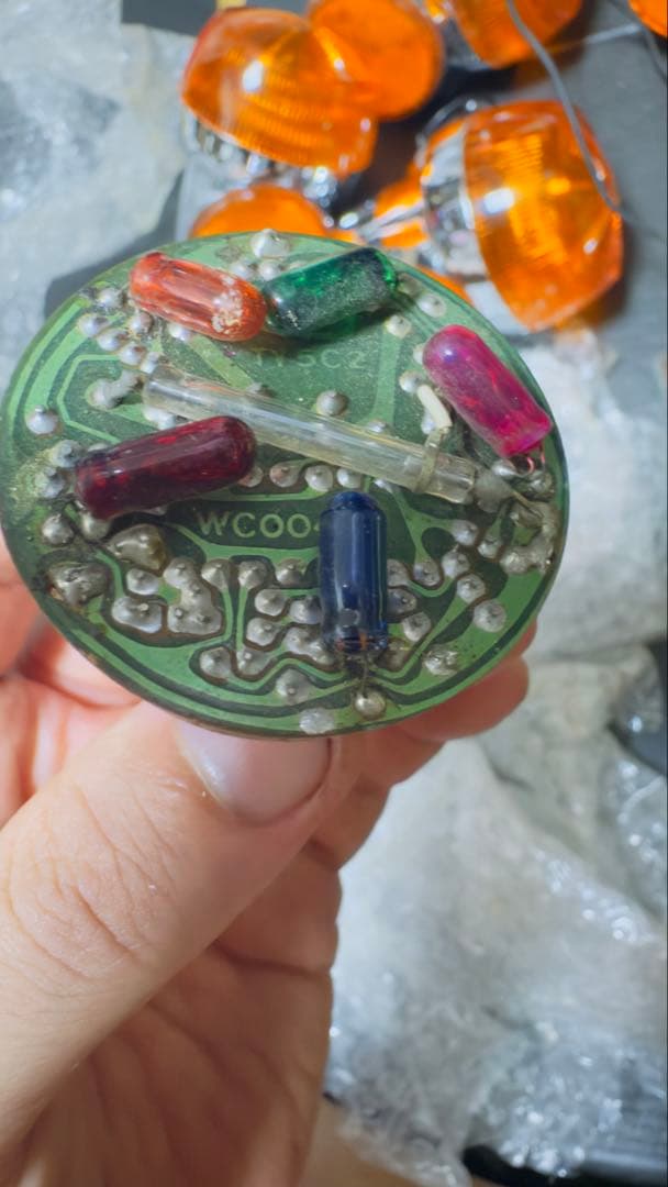 GT380 GT550 クルクルテールランプ　当時物　光ってるのは参考