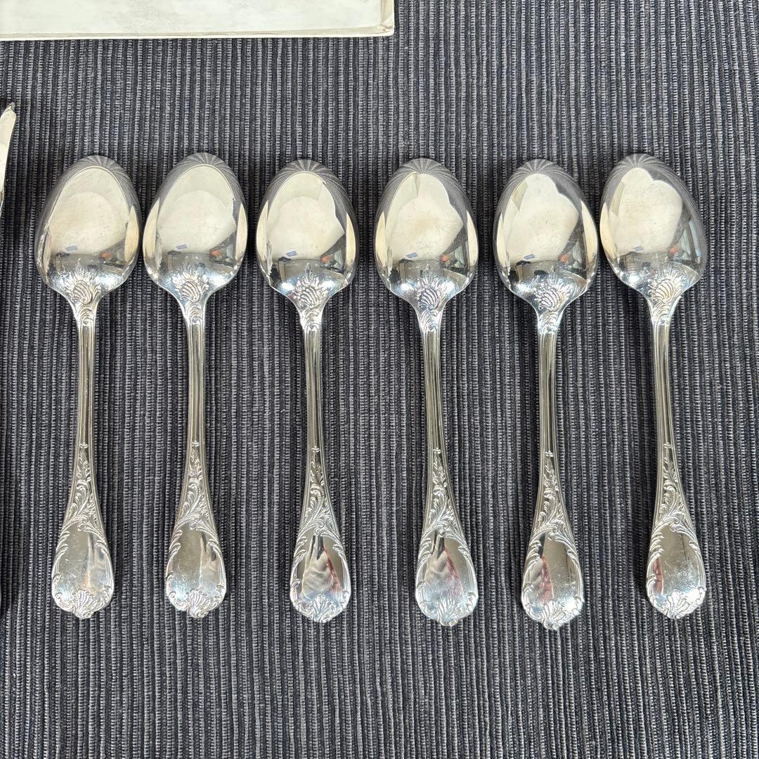 【クーニー様】クリストフル マルリー ケーキフォーク+コーヒースプーン 12P