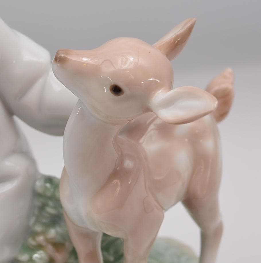 彼らを導く　＃6928　★リヤドロ　スペイン　ポーセリン　光沢仕上げ　絶版　箱付