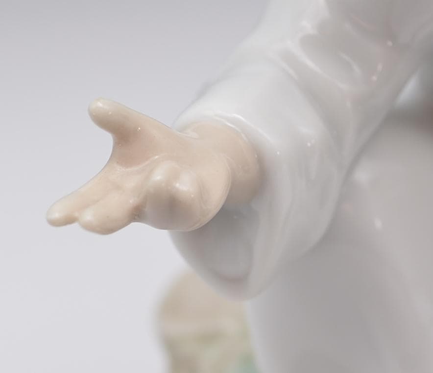 彼らを導く　＃6928　★リヤドロ　スペイン　ポーセリン　光沢仕上げ　絶版　箱付