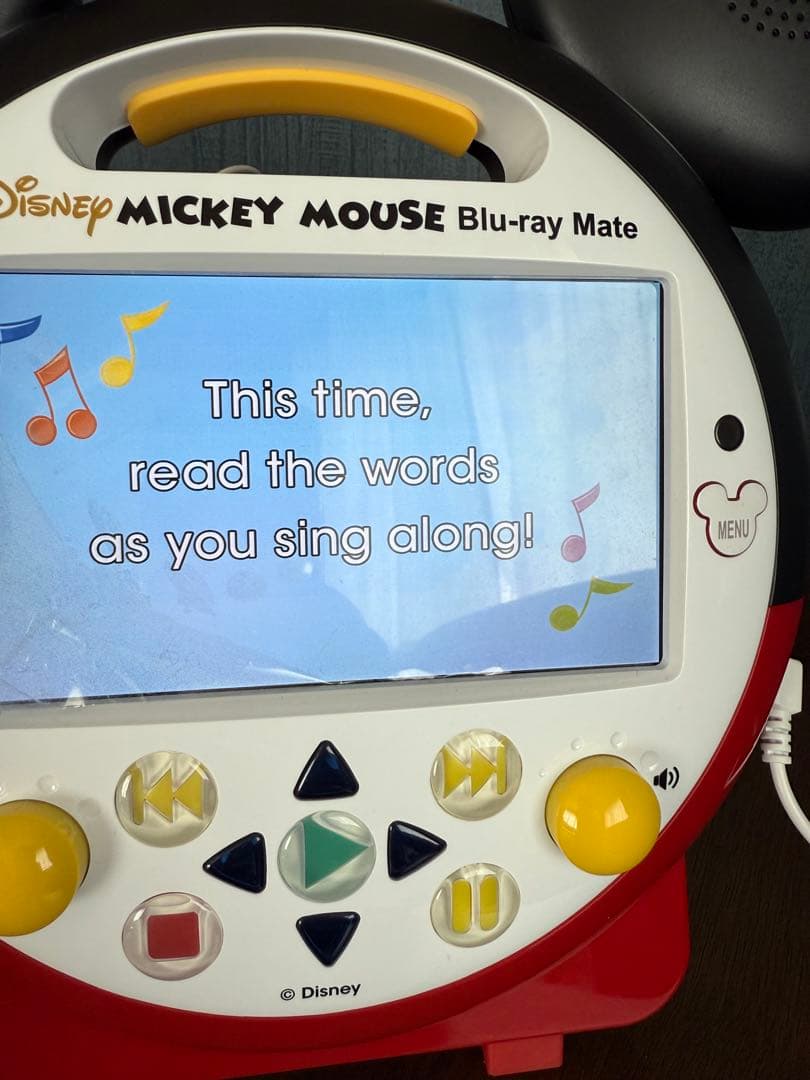DWE ミッキーメイト　Blu-ray DVD プレーヤー　ワールドファミリー
