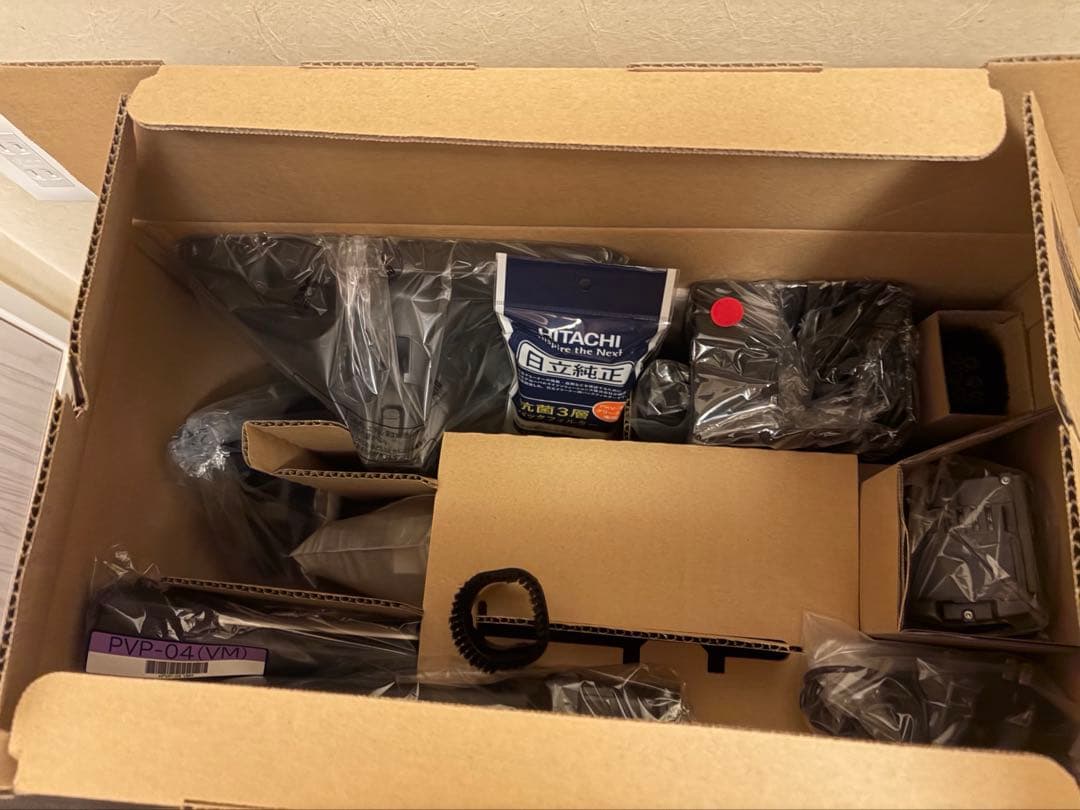 日立　コードレススティッククリーナー PKV-BK50L 紙パック式