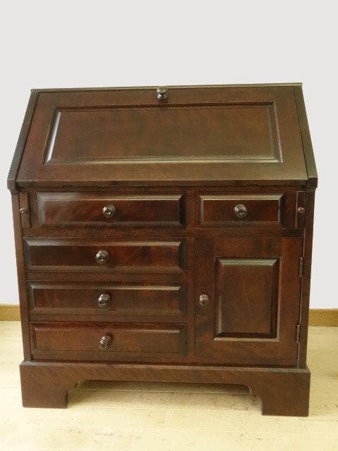 北海道民芸家具　ＨＭ８００ビューロー　ライティング　 再塗装済　ＵＳＥＤ