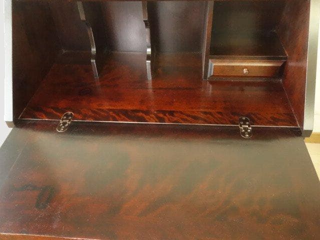 北海道民芸家具　ＨＭ８００ビューロー　ライティング　 再塗装済　ＵＳＥＤ