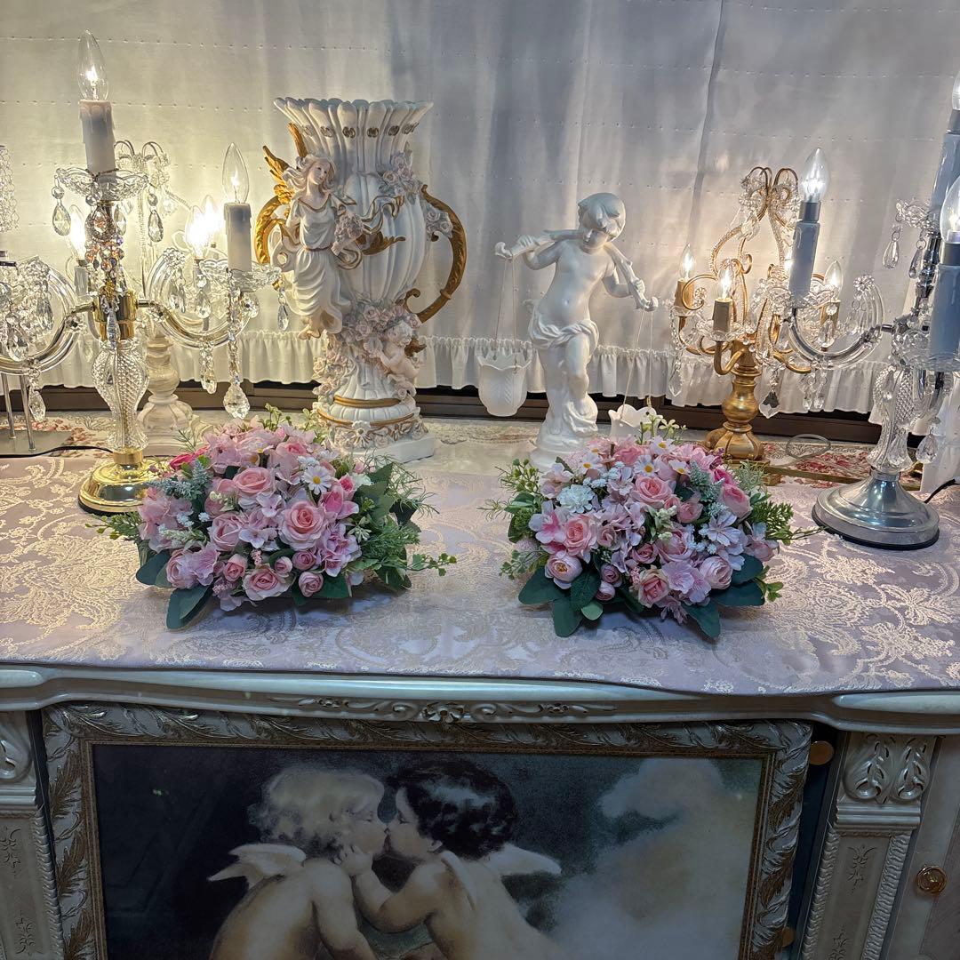 高砂装花 サイドテーブルフラワー みるきぃままです