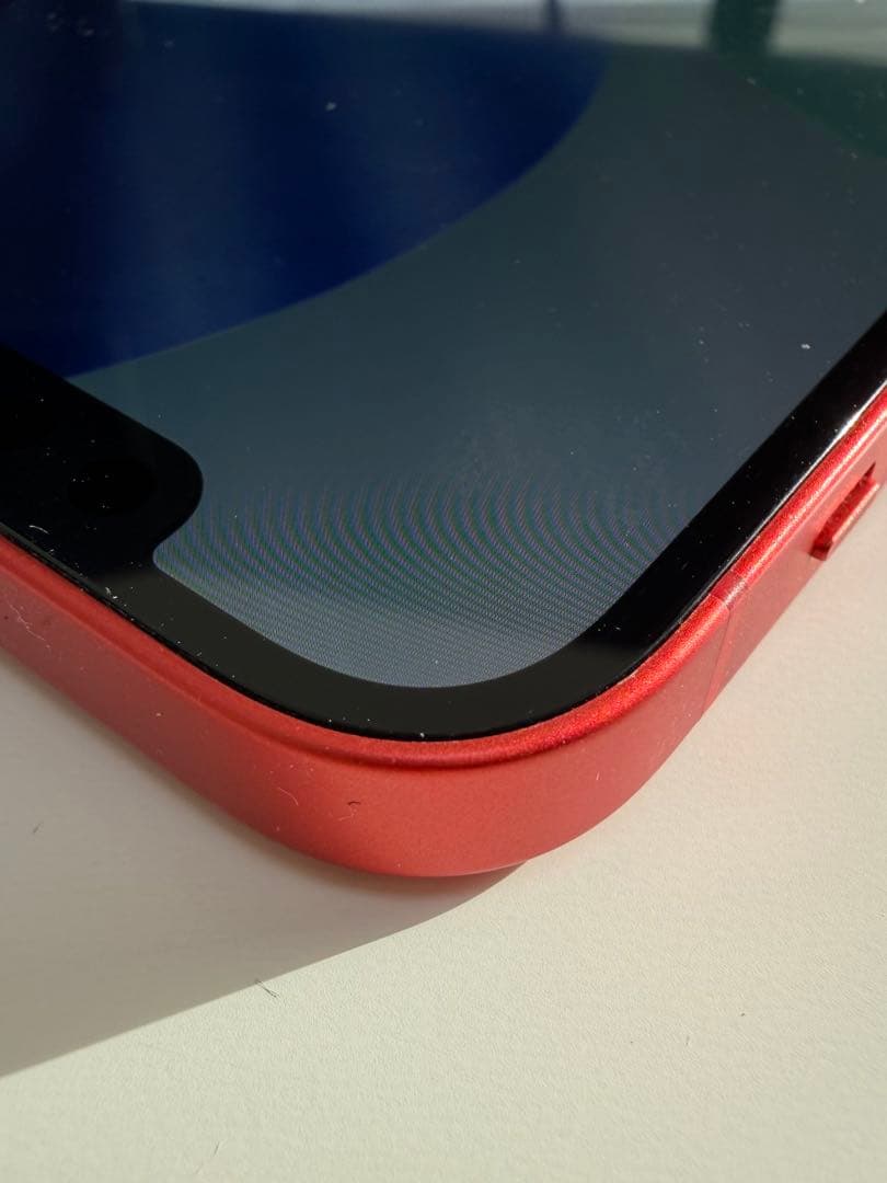 【値下げしました】iPhone12 SIMフリー(128GB/レッド)箱付き