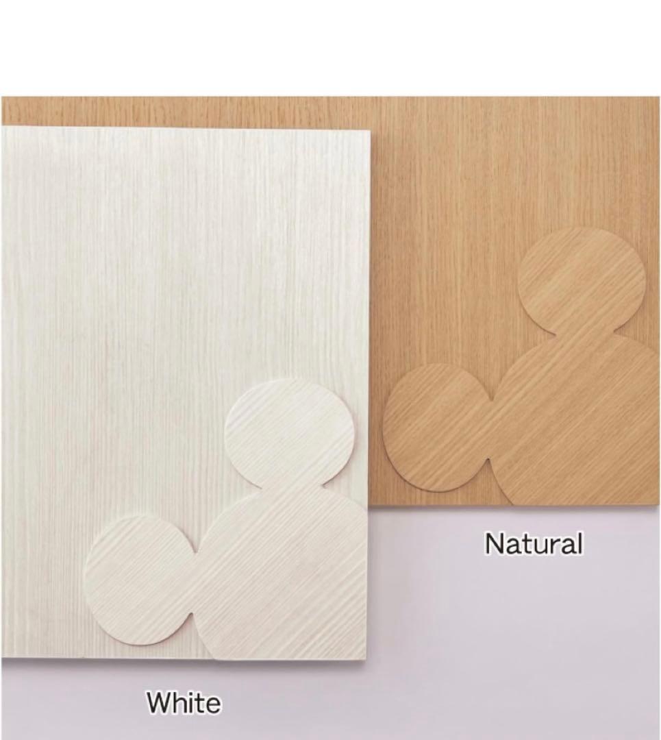 ディズニー　棚　コンパクトフラップキャビネット「ミッキーモチーフ」