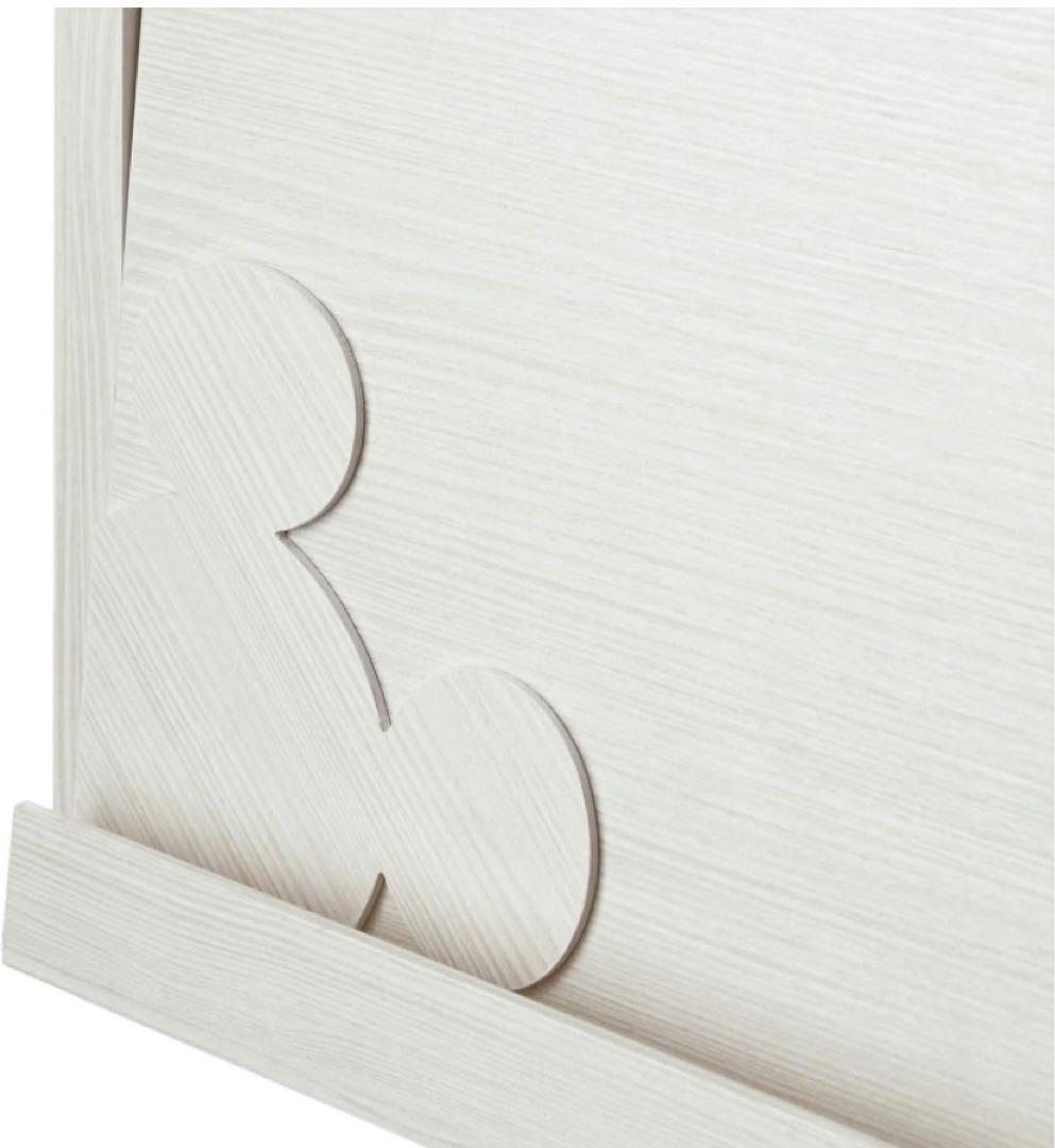 ディズニー　棚　コンパクトフラップキャビネット「ミッキーモチーフ」