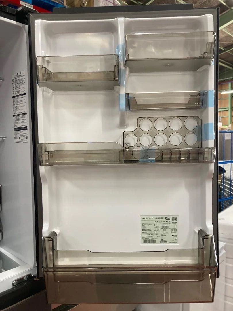 AQUA 4ドア冷蔵庫 AQR-VZA45R (K) 2024年製 452L