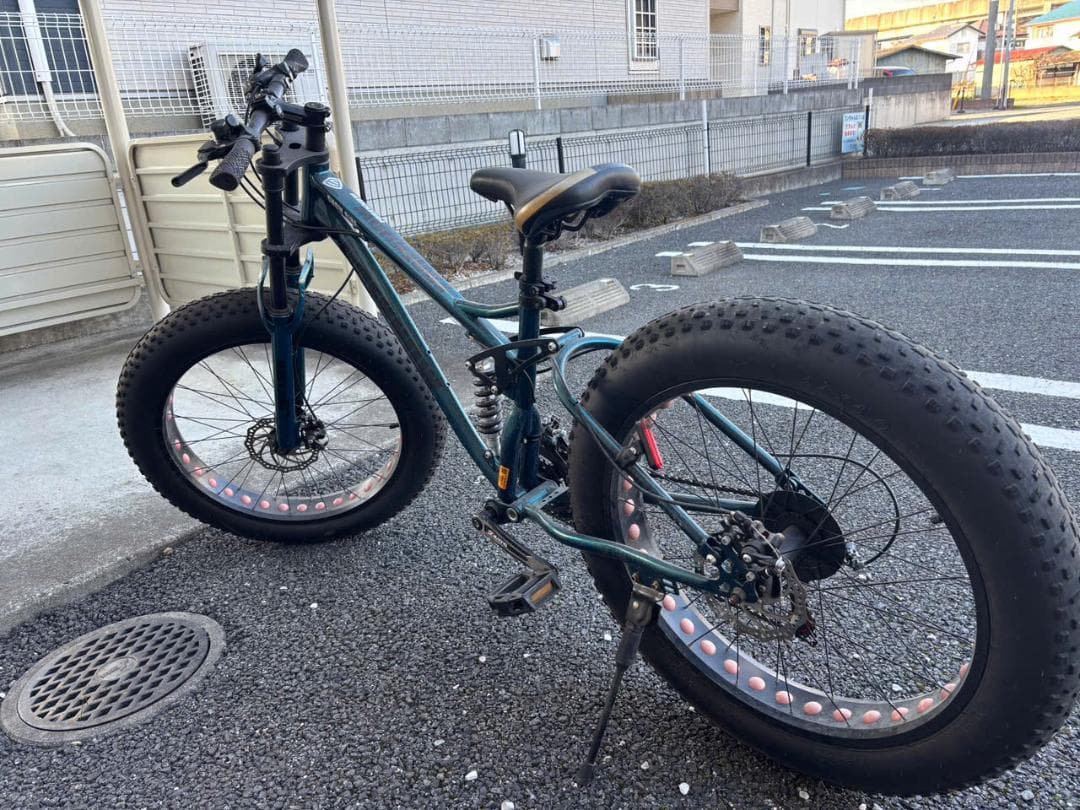 スポーツ自転車 MTB 後輪ハブ故障 ジャンク 引き取り限定