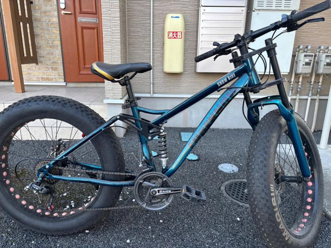 スポーツ自転車 MTB 後輪ハブ故障 ジャンク 引き取り限定