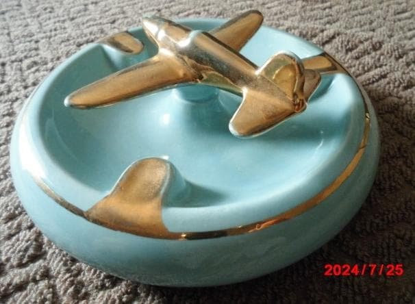 □□　50'~60'/飛行機のビンテージ灰皿　□□