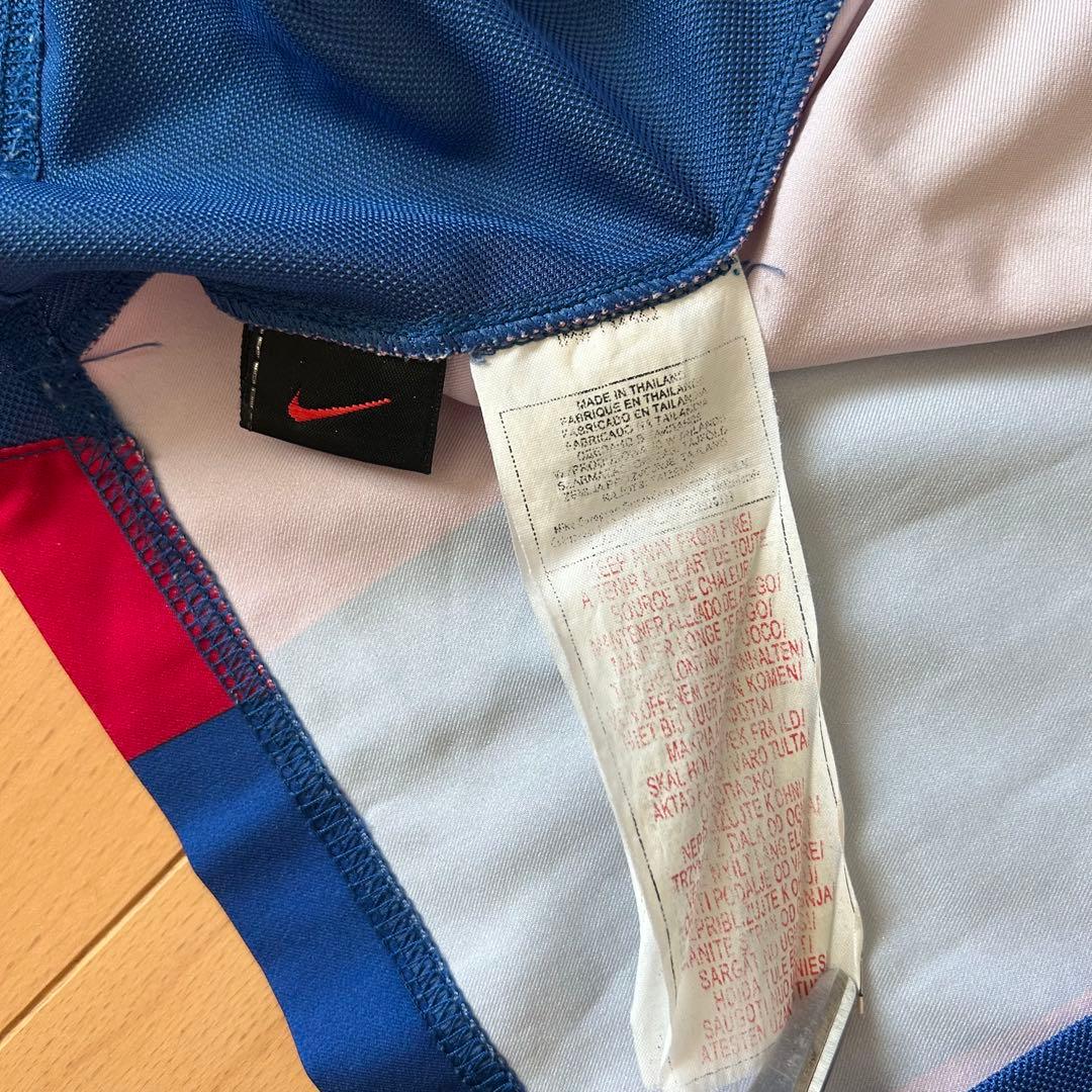 美品 NIKE ナイキ FCバルセロナ ユニフォーム 2002/03 ホーム Ｌ