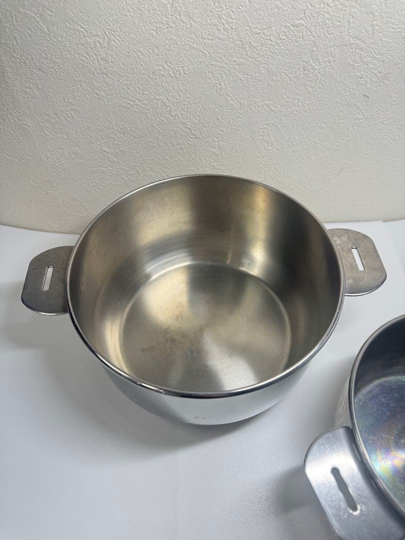 LAGOSTINA ステンレス 両手鍋 3点セット 14•18•20cm