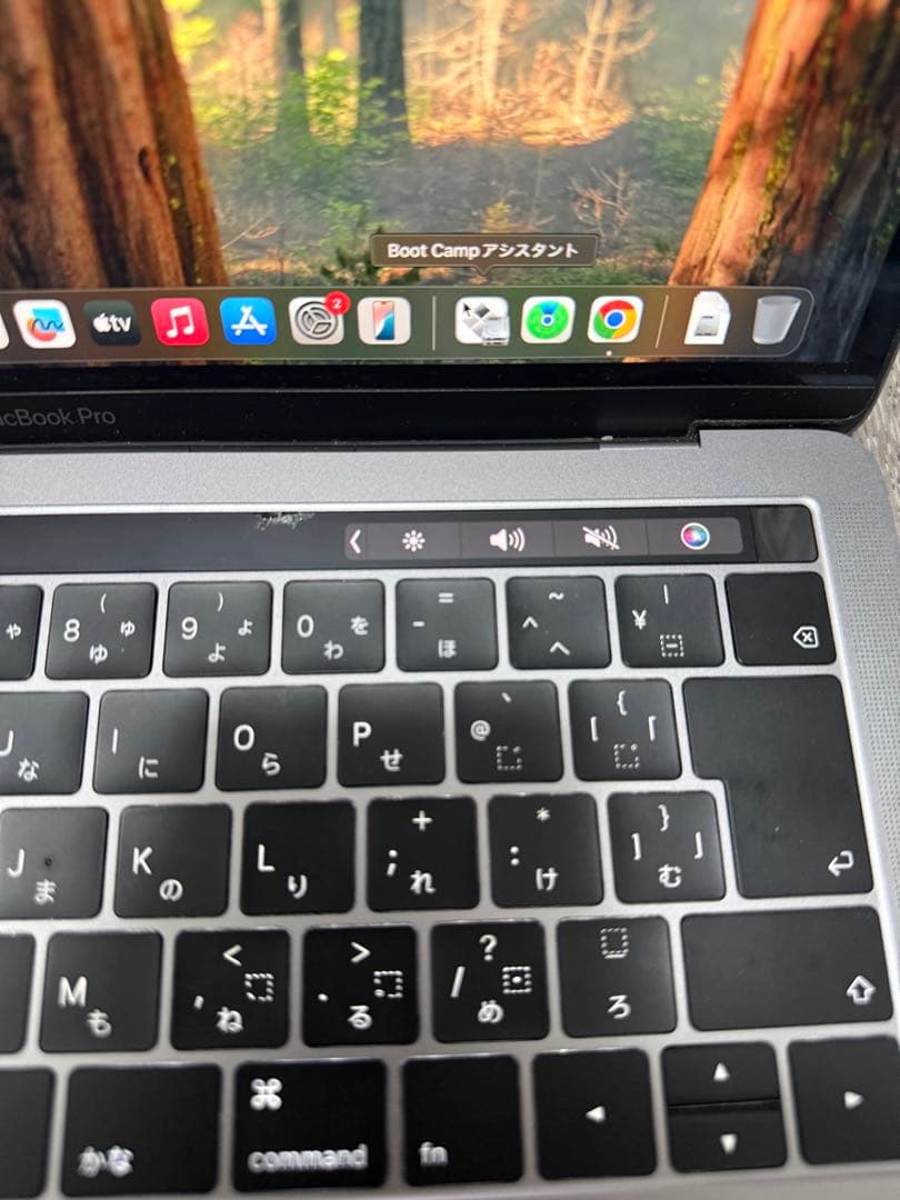 MacBook Pro 2018日本語配列 Windows 11