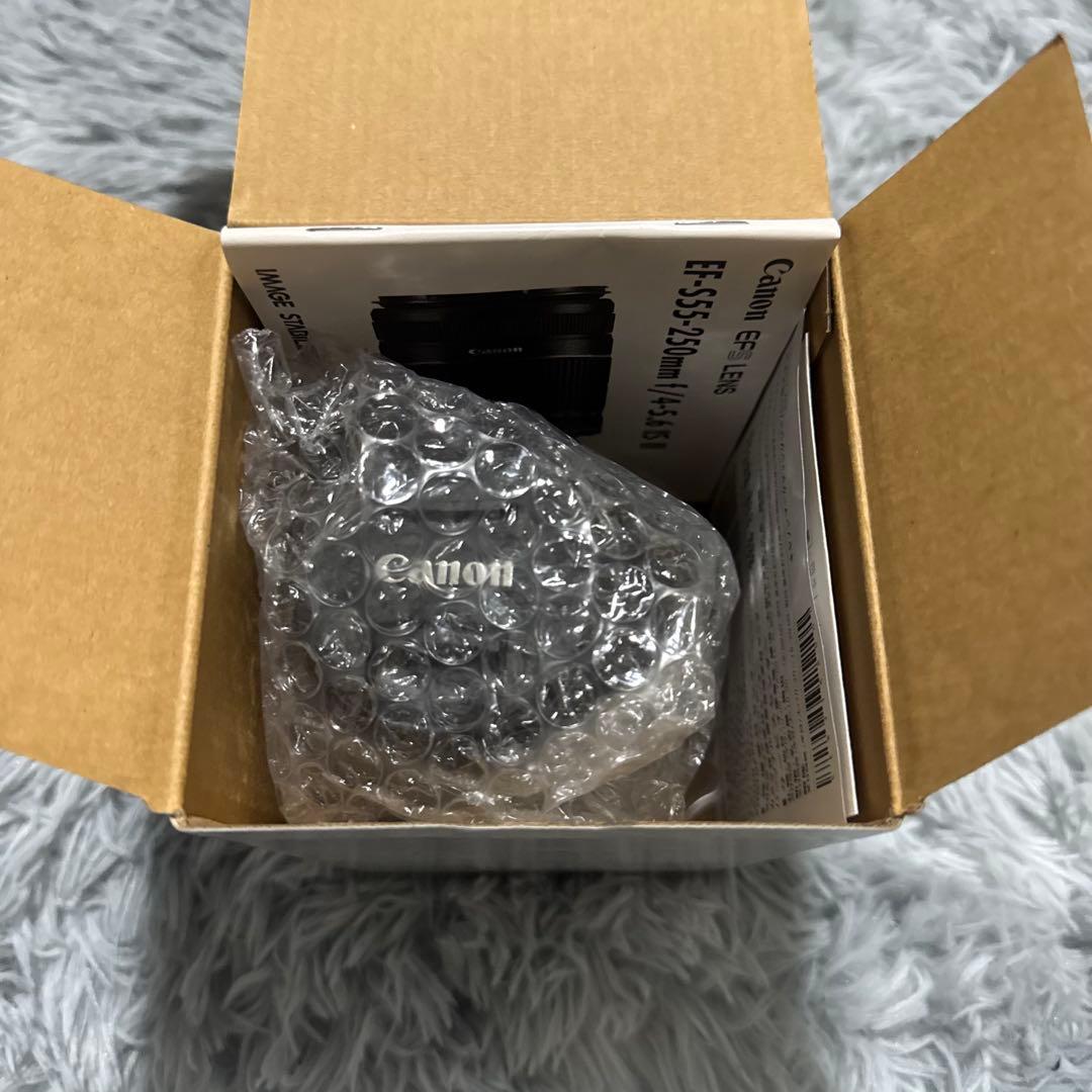 【未使用品】Canon 望遠ズームレンズ EF-S 55-250mm