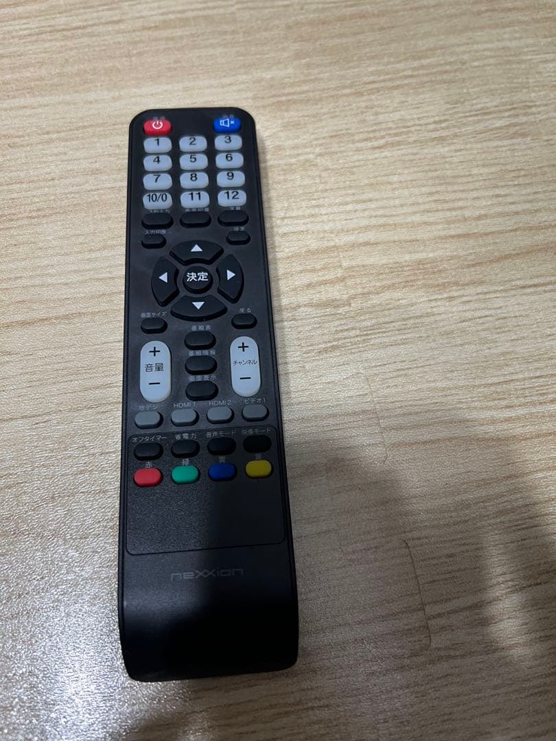 【ほぼ新品、使用時間1時間程度】32型 nexxion テレビ 本体 リモコン