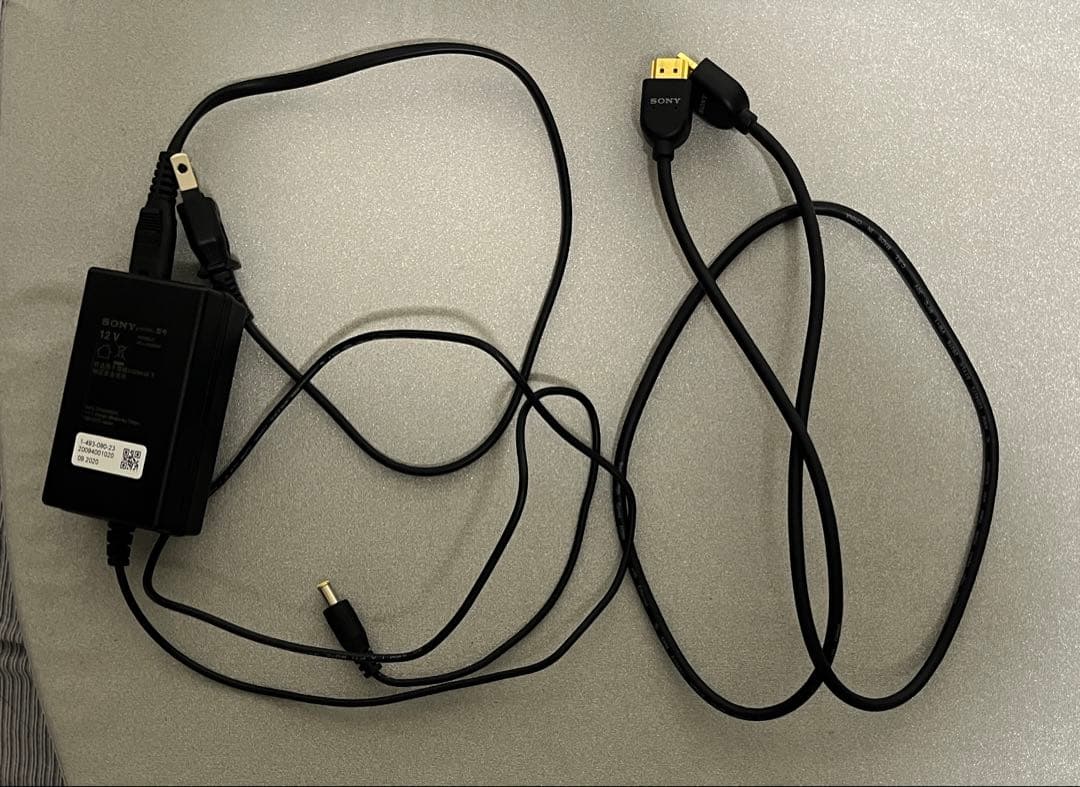 ソニーブルーレイプレーヤー　BDP-S6700 ケーブル付