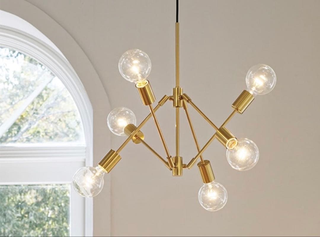 グラディスカ ペンダントライト 6灯 モダン LT-3523 電球付き