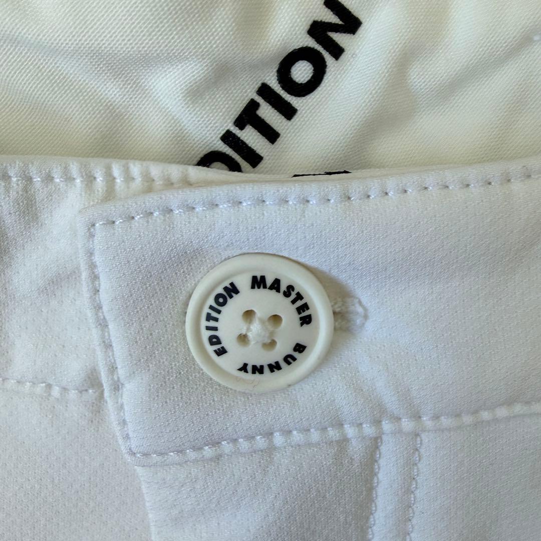 裏起毛　蓄熱　防寒　マスターバニー　パンツ　白　L〜XL相当 暖パン　極美品　5