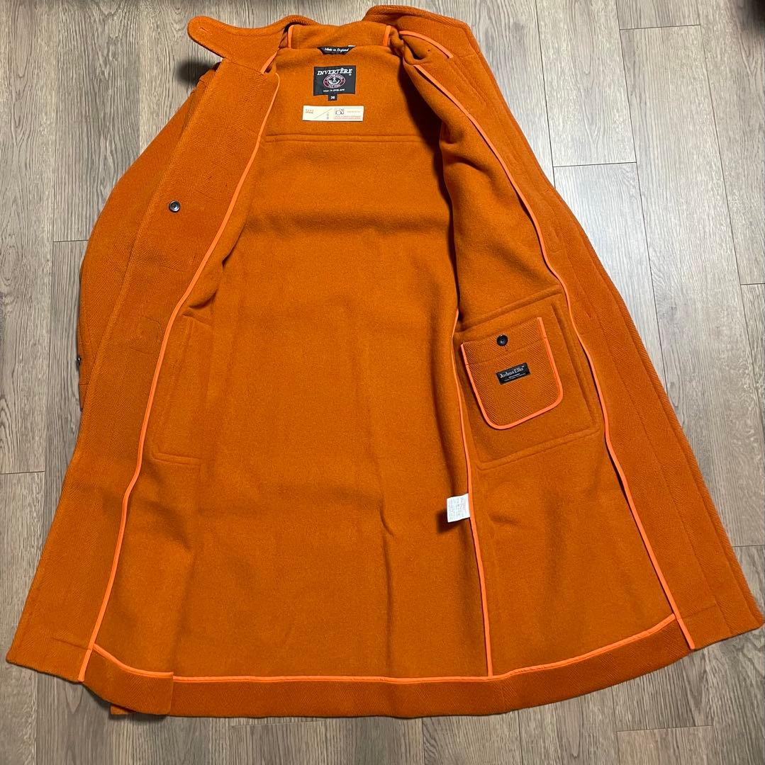 【新品】INVERTERE ダッフルコート ジョシュアエリス オレンジ 36