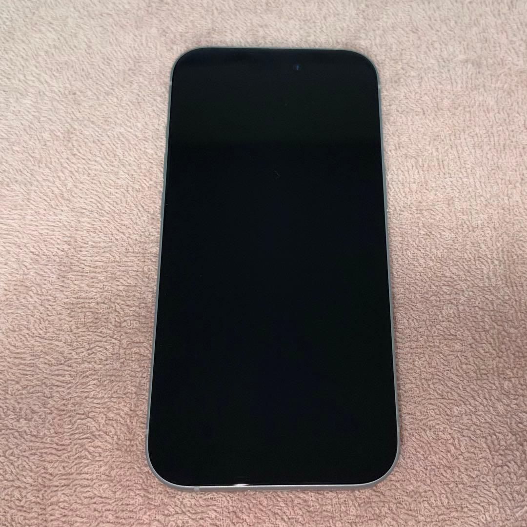 iPhone 15 ブルー　128GB 箱あり