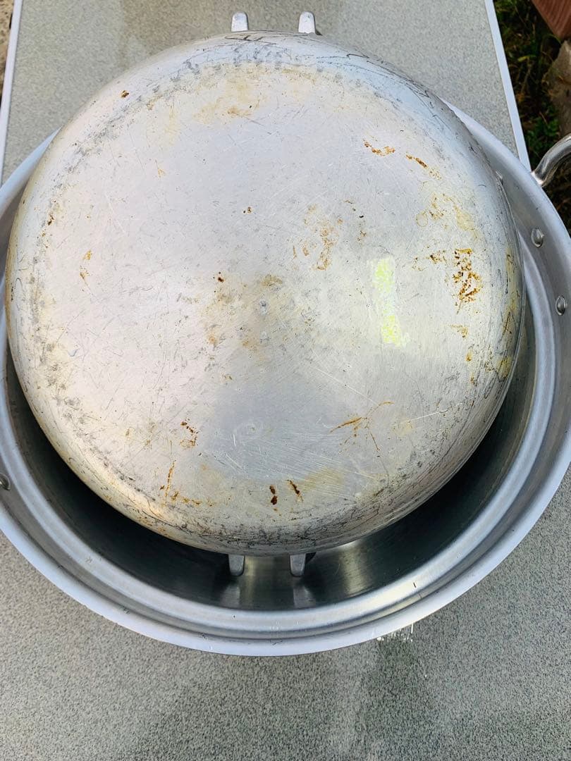 両手打ち出し鍋 3サイズ　3点セット飲食店　業務用　キッチン　鍋　大きい