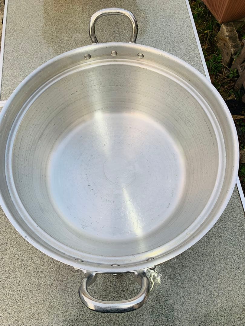 両手打ち出し鍋 3サイズ　3点セット飲食店　業務用　キッチン　鍋　大きい