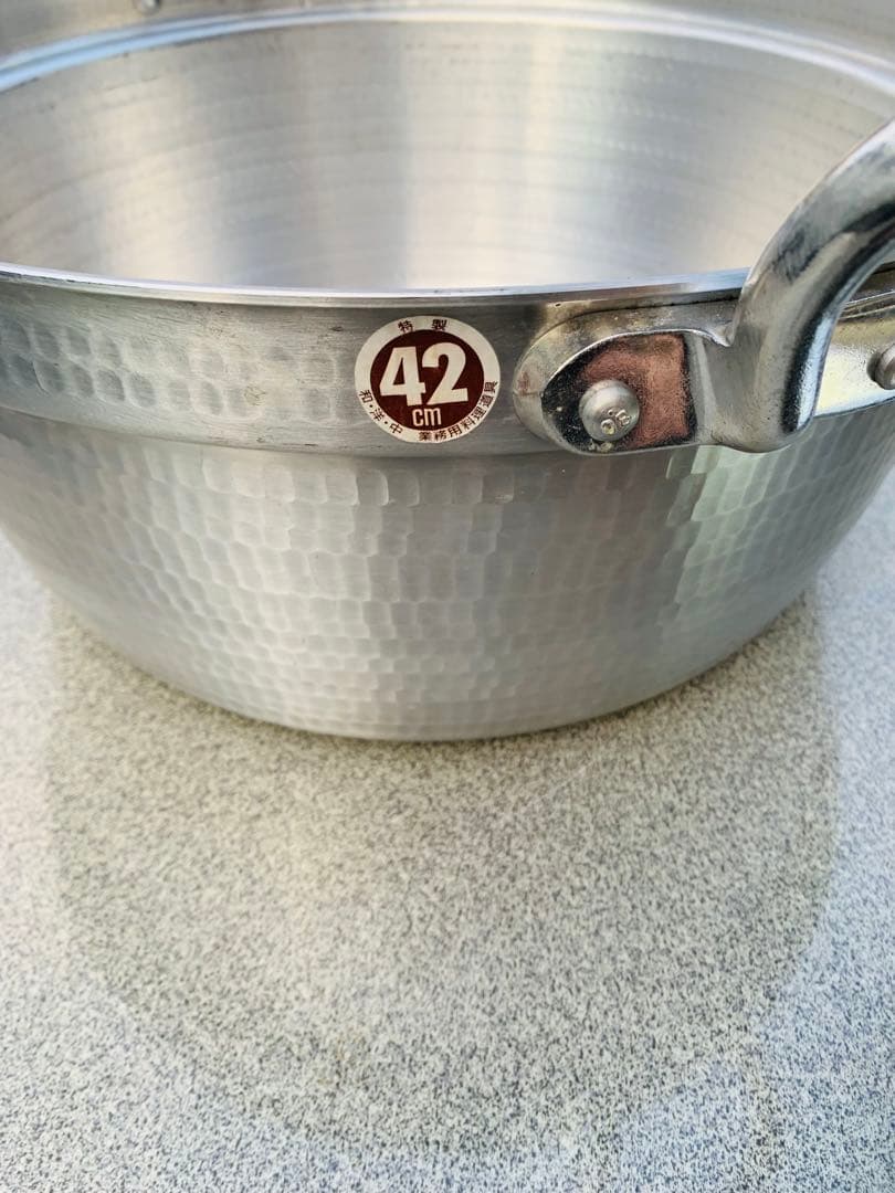 両手打ち出し鍋 3サイズ　3点セット飲食店　業務用　キッチン　鍋　大きい