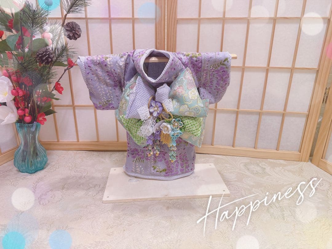 B459.pon2pan2☆犬お着物☆犬オーダーお着物☆2ウェイお着物