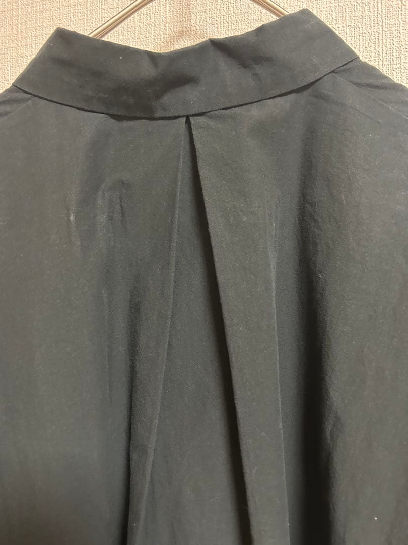 ビアズリー袖レースシャツブラックサイズフリー22AW