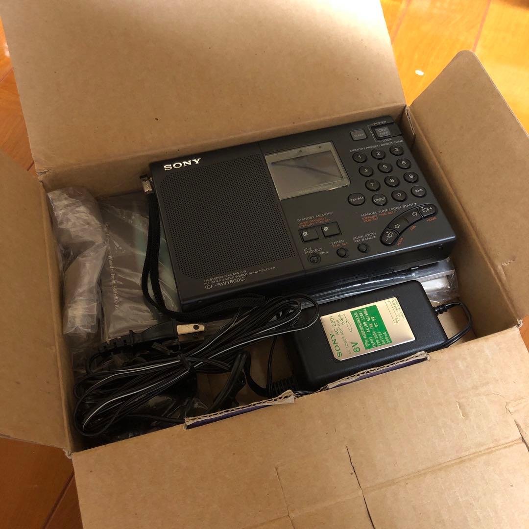 希少）SONY ICF-SW7600G ワールドバンド受信機