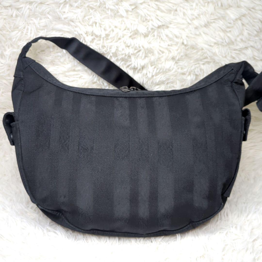 美品✨ポーター タンゴ ショルダーバッグ 黒 三日月 多収納 70周年記念モデル