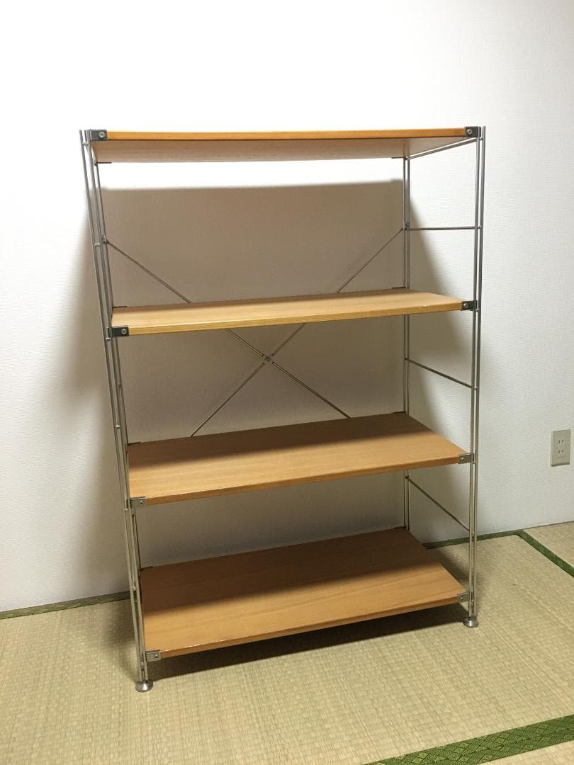 ナビル　無印良品　ステンレスユニットシェルフ