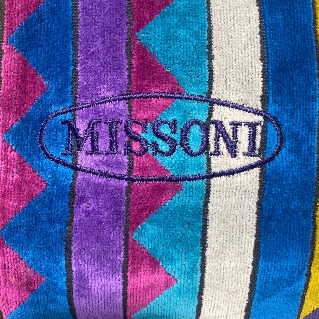 MISSONI タオルケット 綿100% 140×190 cm